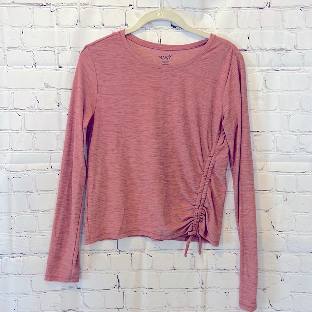 Old Navy Breathe On Side Cinched Shirt XXL